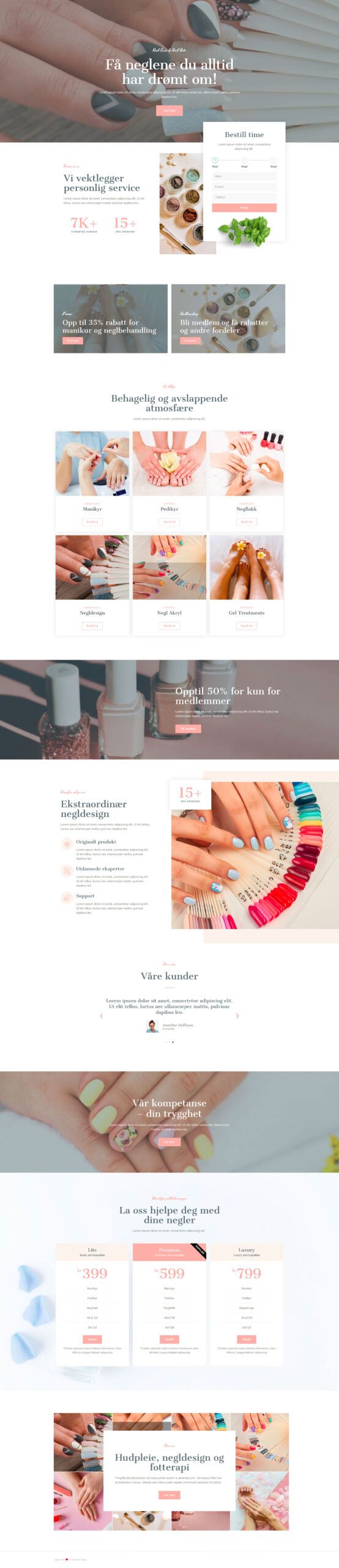 Webdesign og utvikling