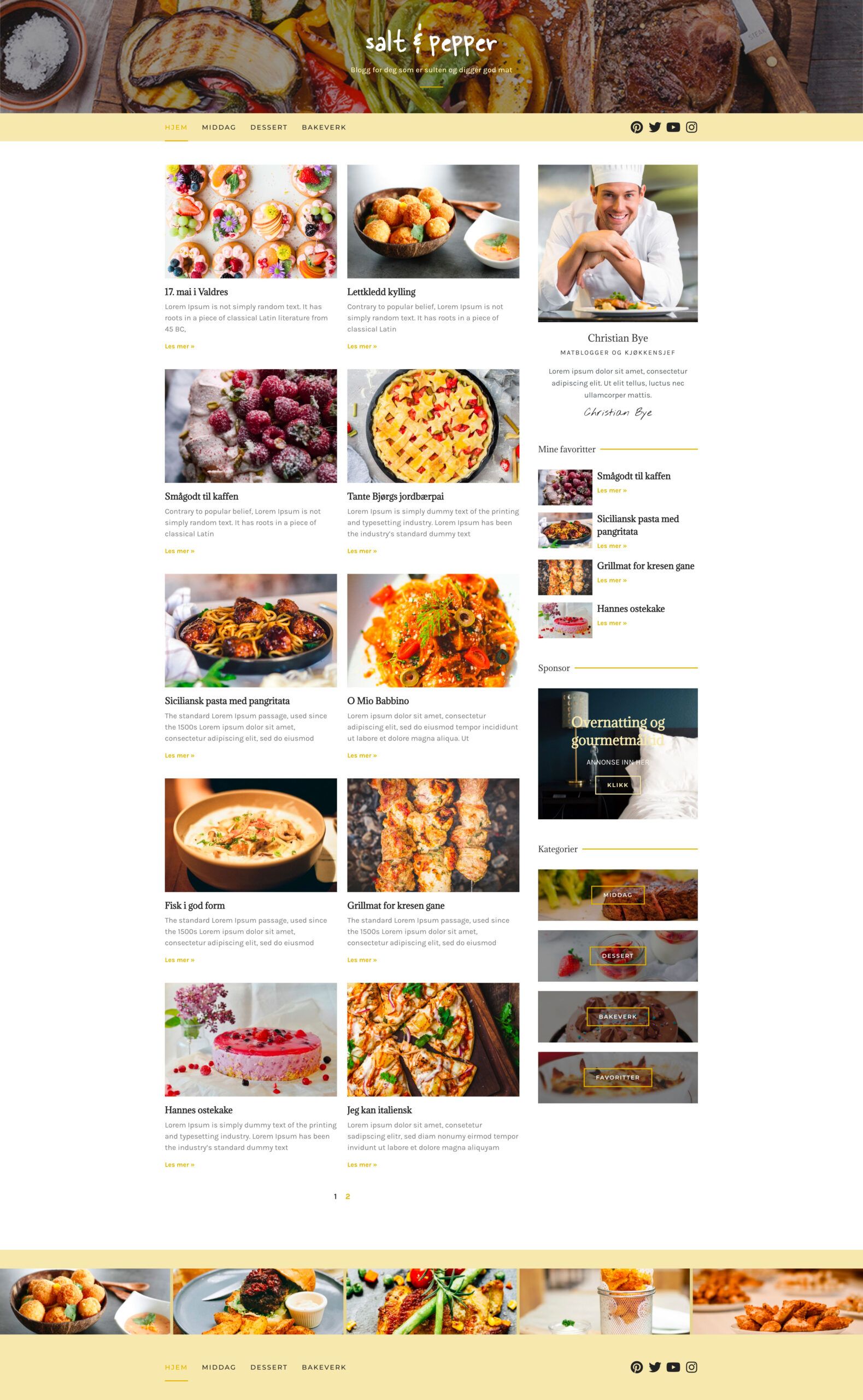 Webdesign og utvikling
