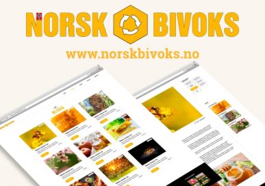 Webdesign og webutvikling for Norsk Bivoks
